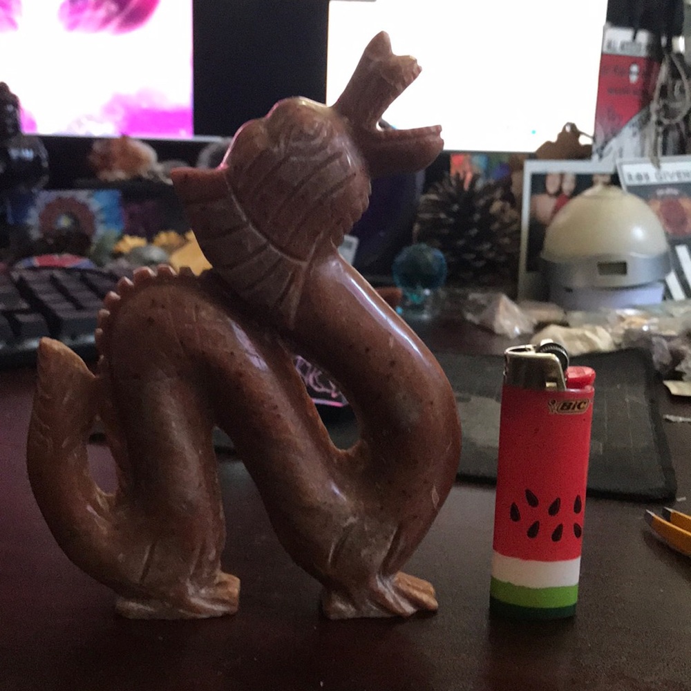 Gemstone carving